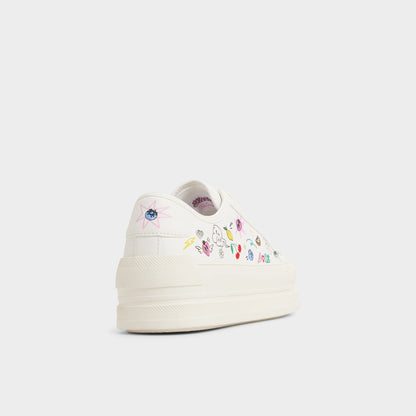 Rayes White/Multi Women's Low top sneakers - Sneaker, Platform | Aldo Exclusive