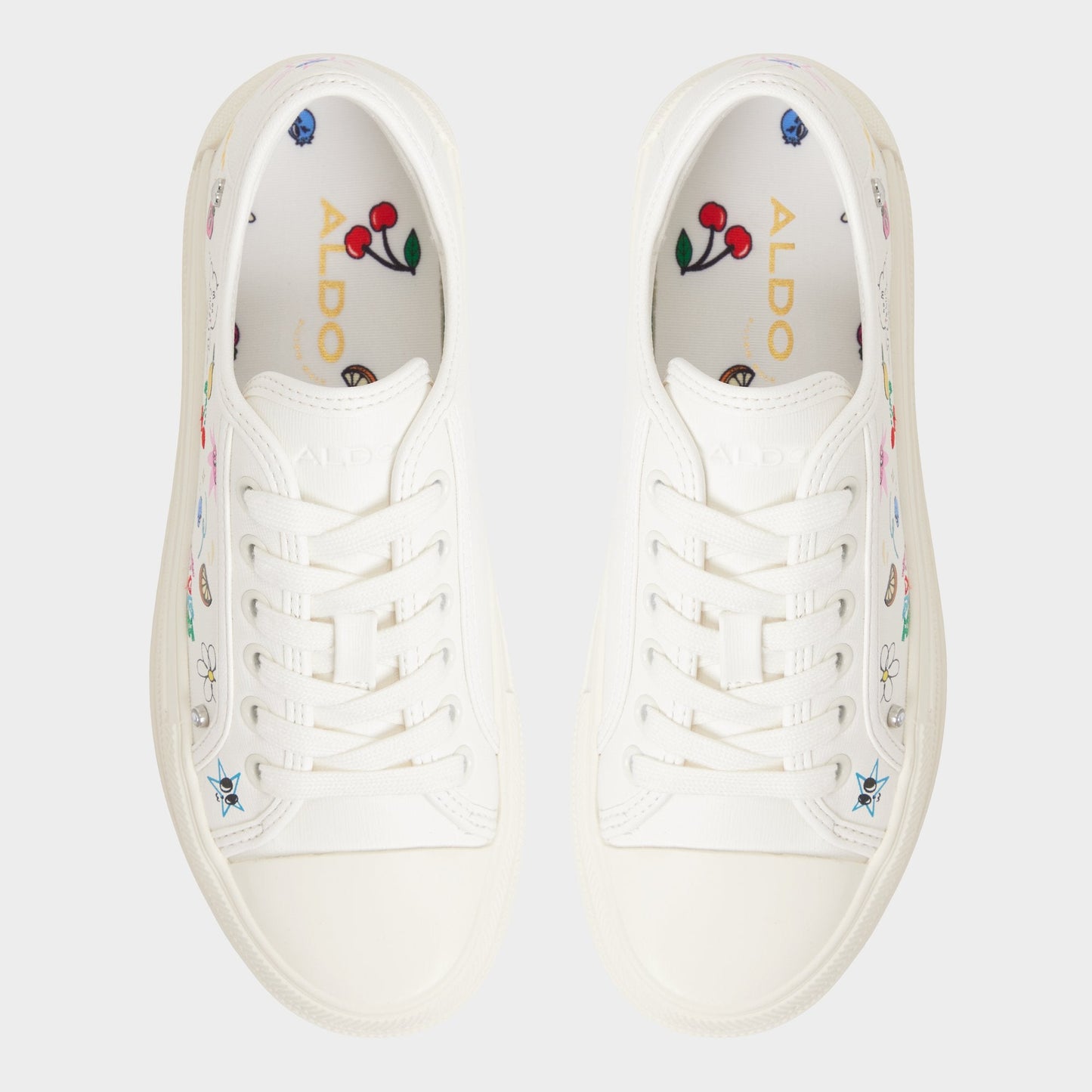 Rayes White/Multi Women's Low top sneakers - Sneaker, Platform | Aldo Exclusive