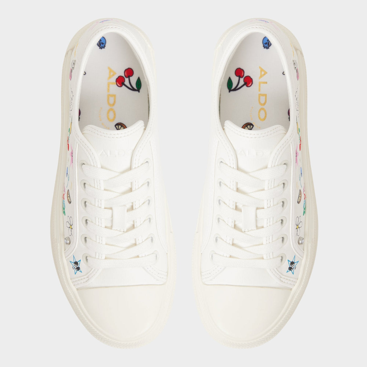 Rayes White/Multi Women's Low top sneakers - Sneaker, Platform | Aldo Exclusive