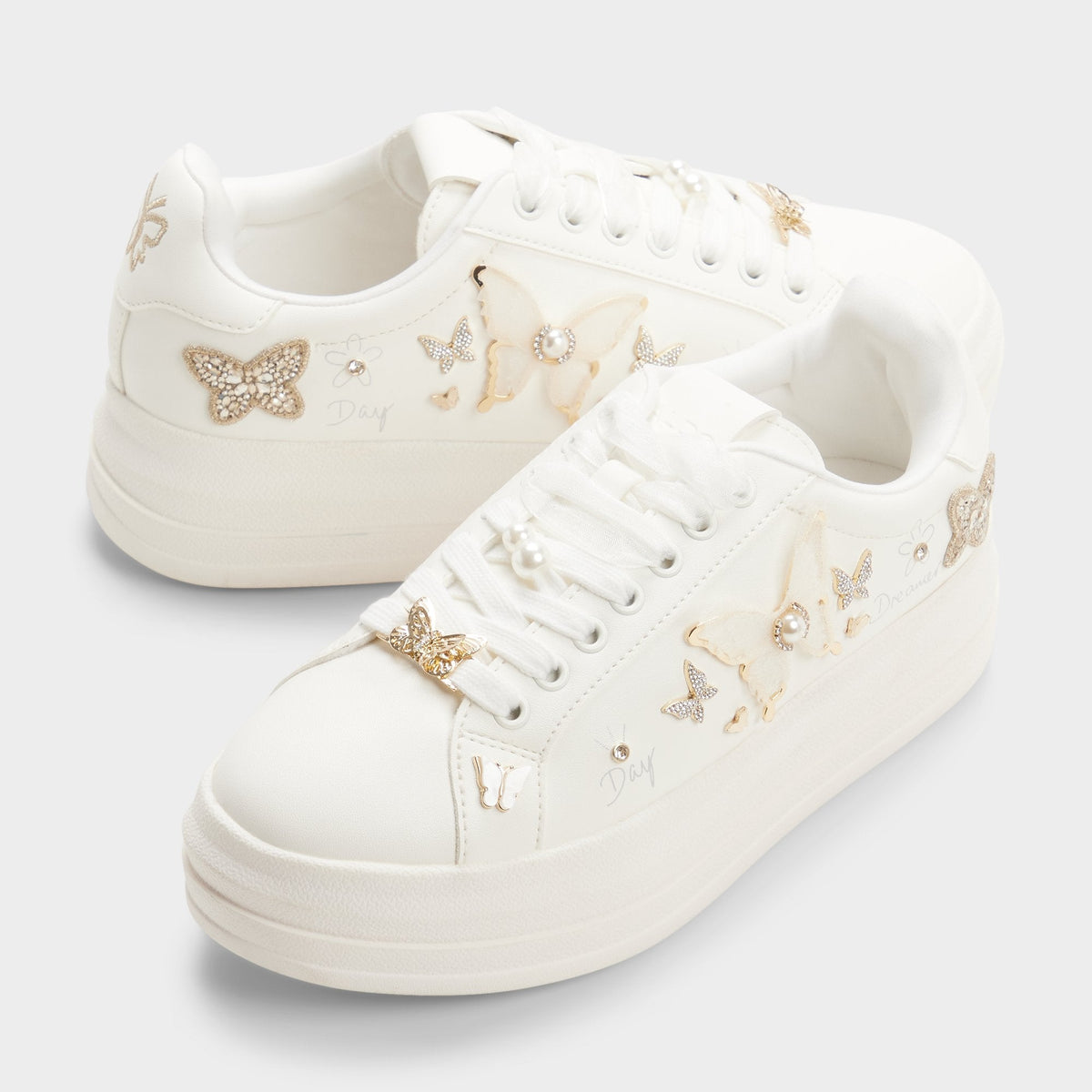 Pearlwing2 in White - Sneaker, Jogger sole | Aldo Classic