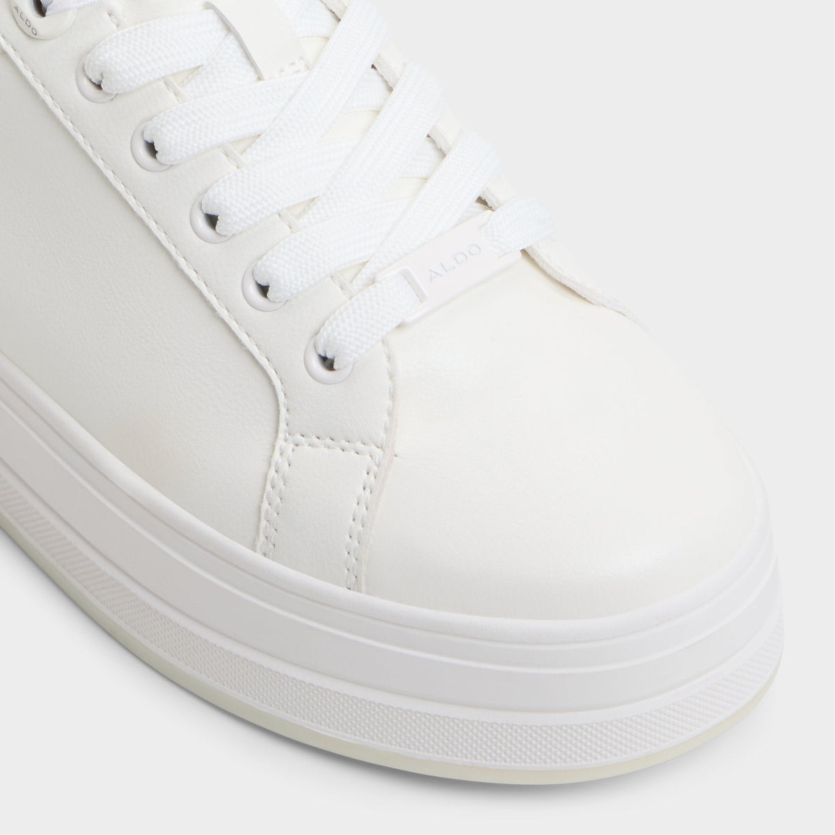 Chiccomfort Open White Women's Platform and wedge sneakers - Low top sneaker | Aldo Signature