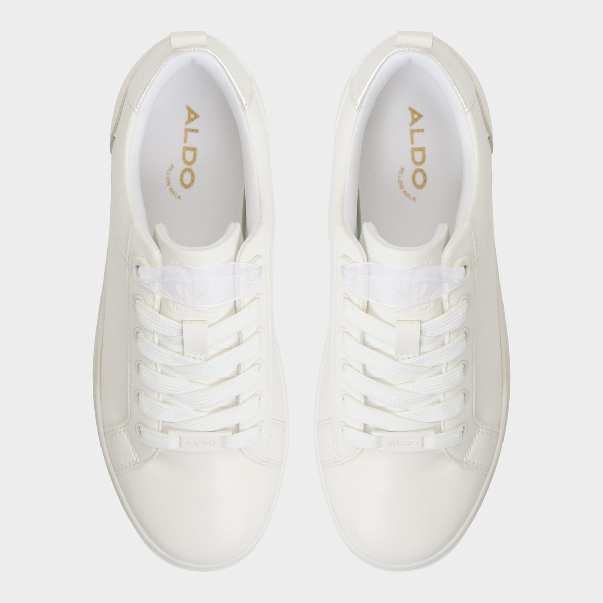 Chiccomfort Open White Women's Platform and wedge sneakers - Low top sneaker | Aldo Signature
