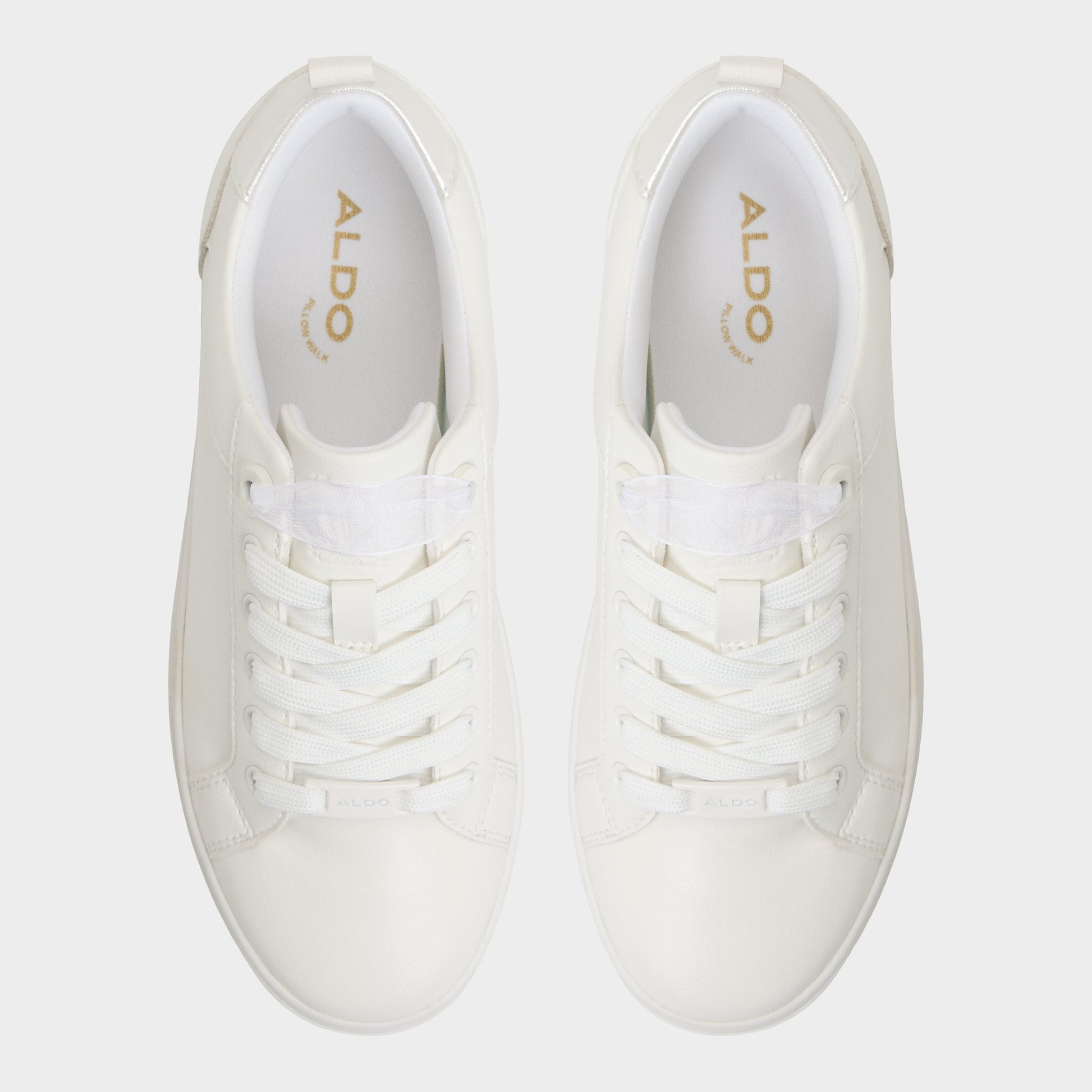 Chiccomfort Open White Women's Platform and wedge sneakers - Low top sneaker | Aldo Signature