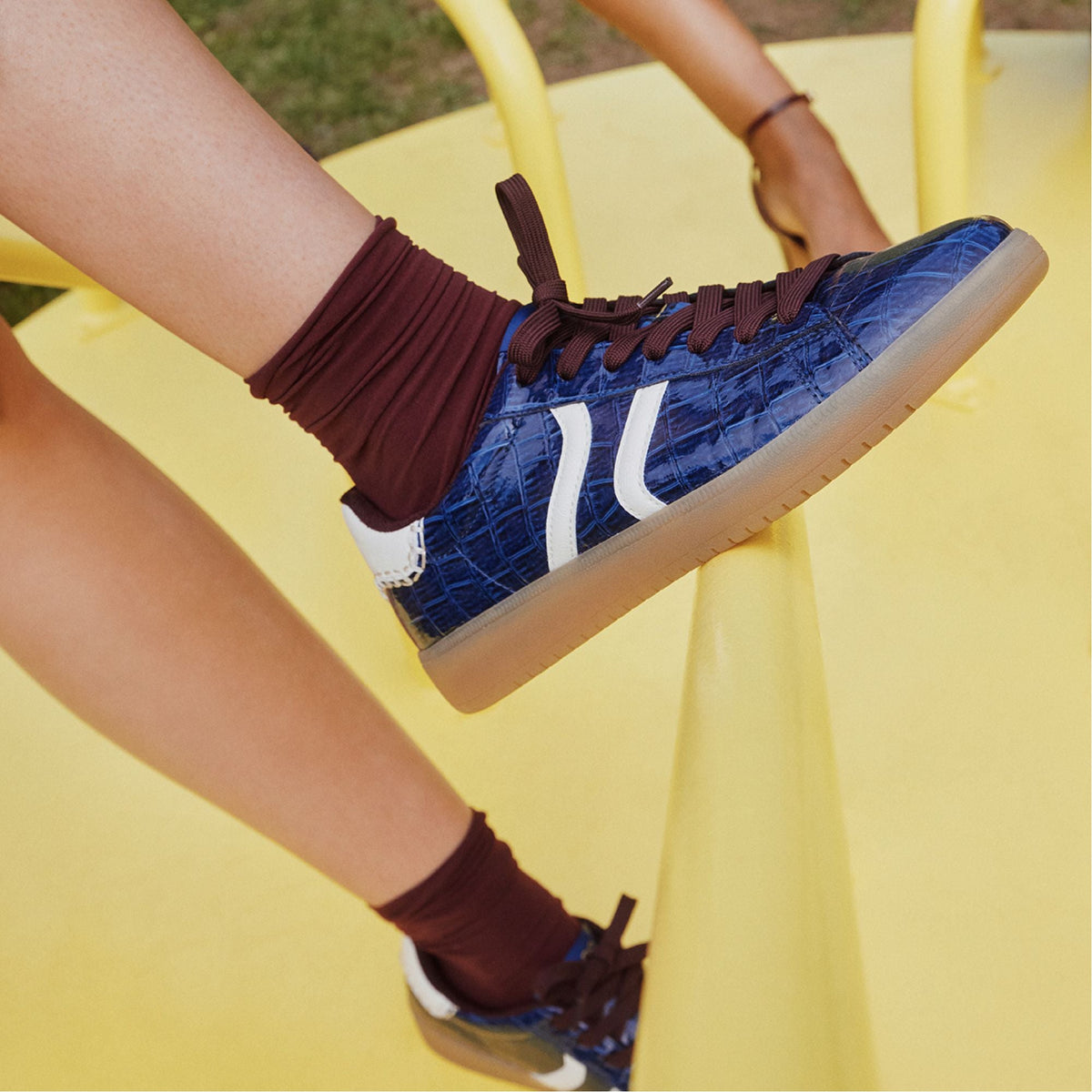 Chicsneaker2 Navy Women's Low top sneakers - Sneaker, Cup sole | Aldo Premium