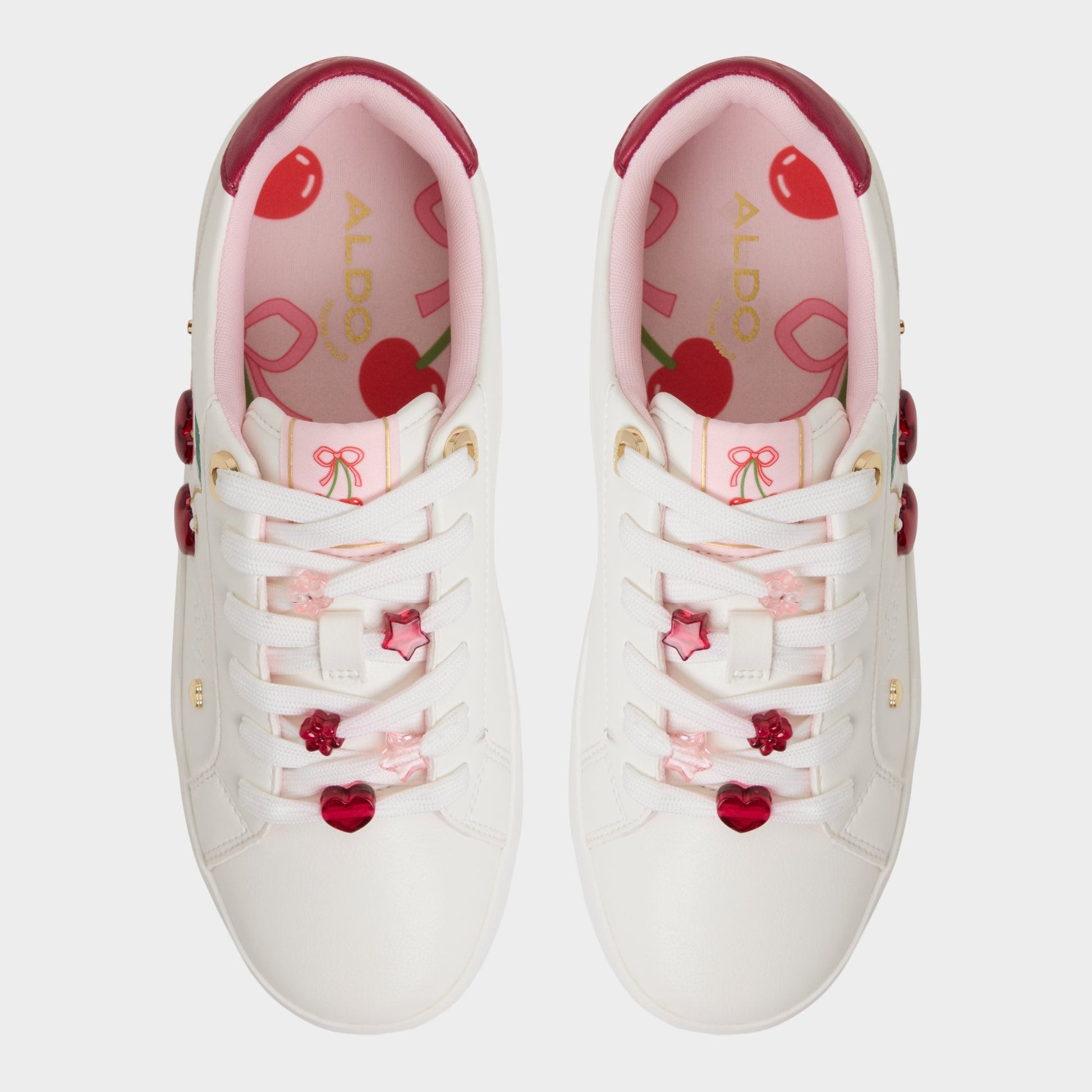 Cherrylove White Women's Low top sneakers - Low top sneaker, Platform | Aldo Exclusive