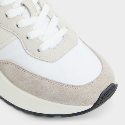 Proader White/Bone Women's Low top sneakers - Jogger sneaker | Aldo Signature