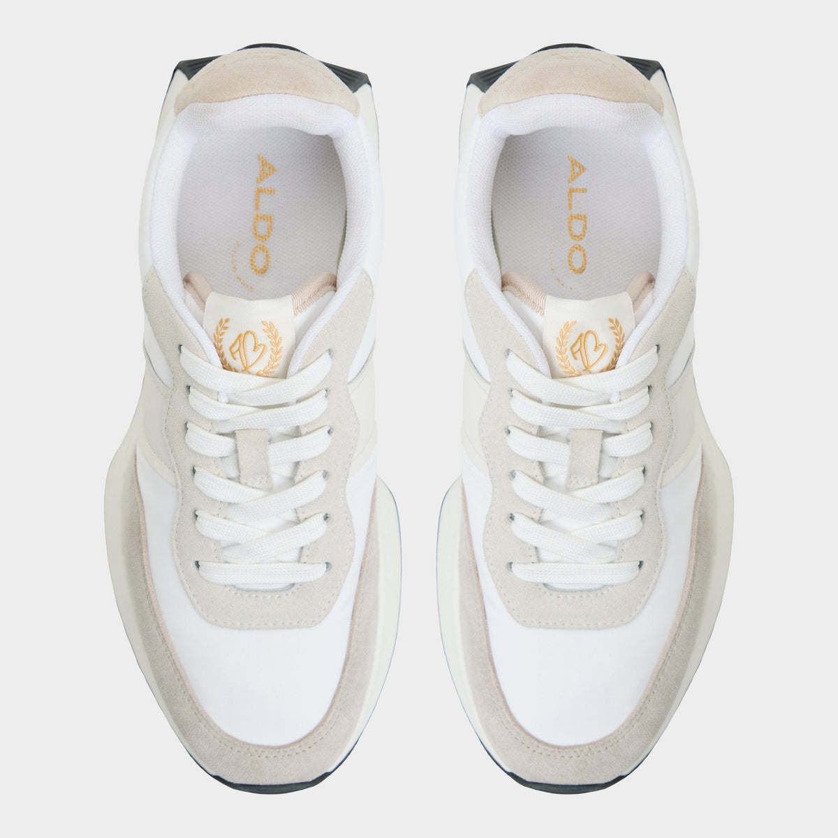 Proader White/Bone Women's Low top sneakers - Jogger sneaker | Aldo Signature