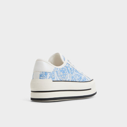 Rayes Open Blue Women's Platform and wedge sneakers - Low top sneaker, Platform | Aldo Essential