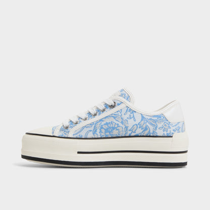 Rayes Open Blue Women's Platform and wedge sneakers - Low top sneaker, Platform | Aldo Essential