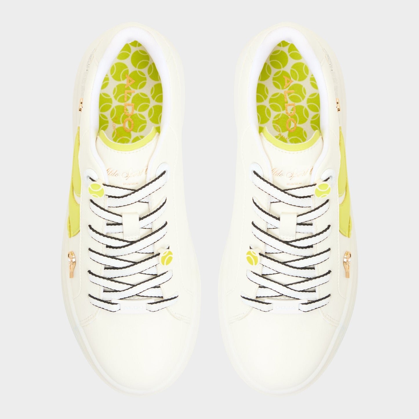 Clubchamp White Combo Women's Platform and wedge sneakers - Low top sneaker | Aldo Popular