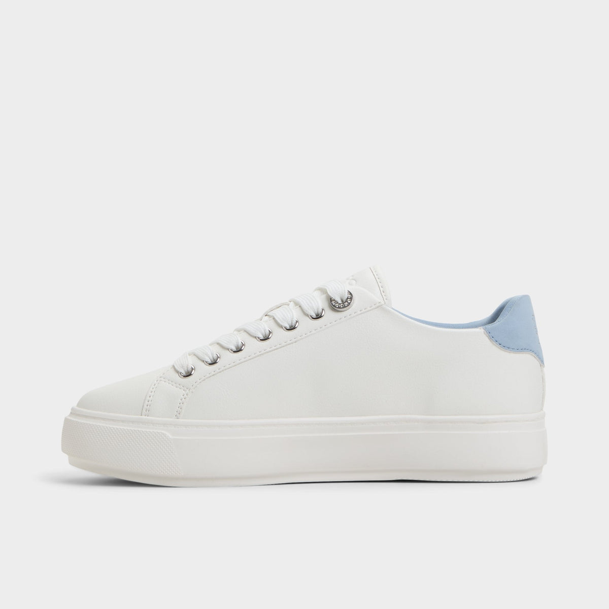 Saxony White/Multi Women's Platform and wedge sneakers - Low top sneaker | Aldo Recommended