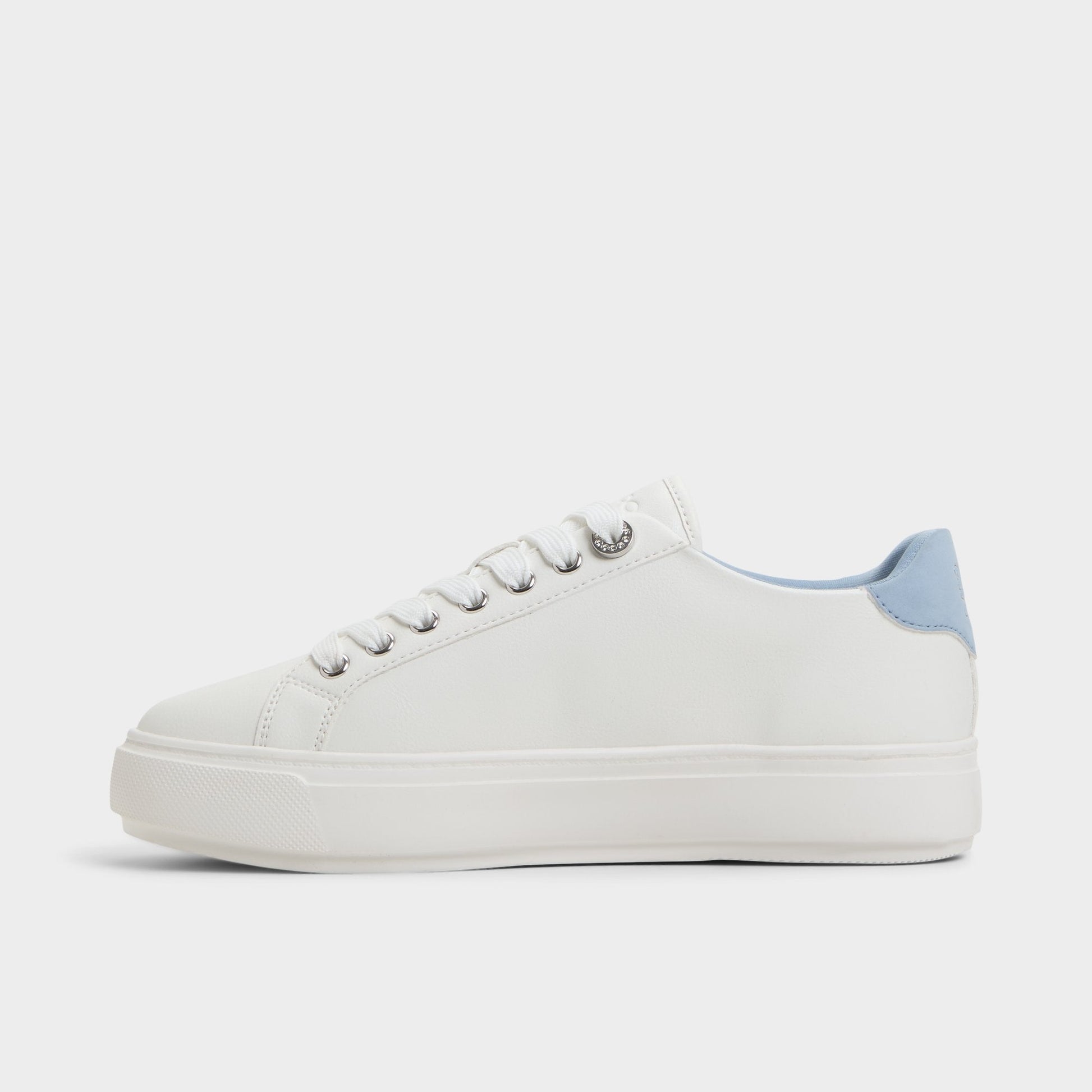 Saxony White/Multi Women's Platform and wedge sneakers - Low top sneaker | Aldo Recommended