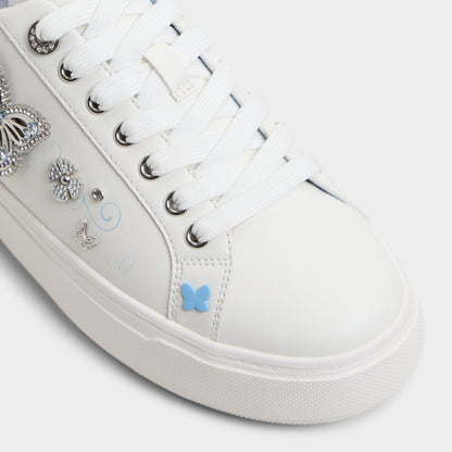 Saxony White/Multi Women's Platform and wedge sneakers - Low top sneaker | Aldo Recommended