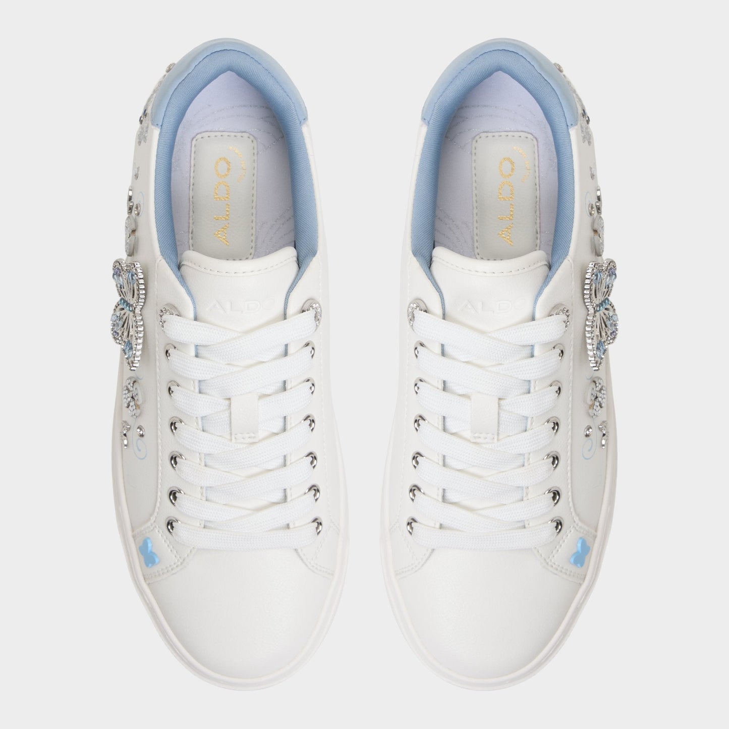 Saxony White/Multi Women's Platform and wedge sneakers - Low top sneaker | Aldo Recommended