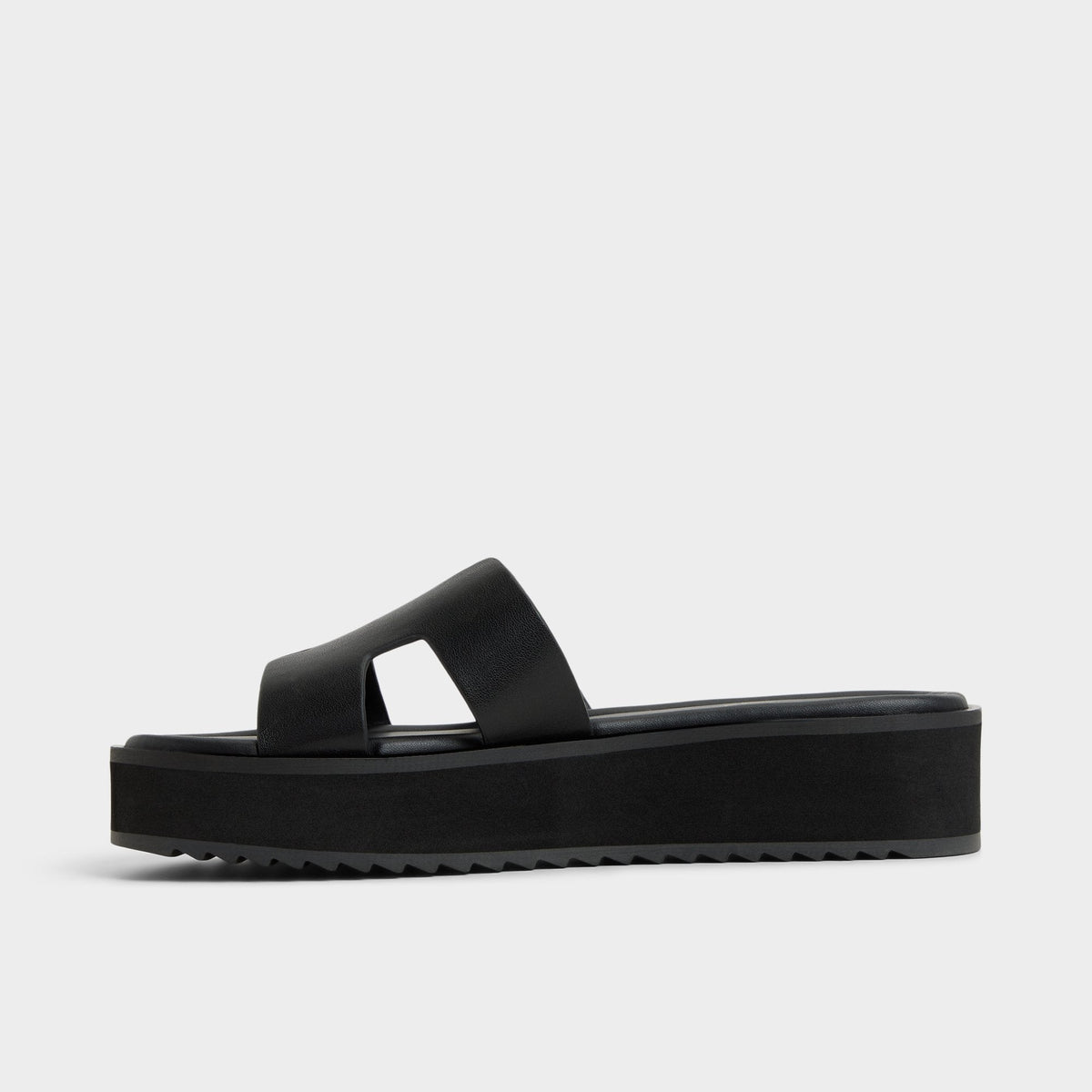 Anayelie in Black - Slide sandal, Platform | Aldo Signature