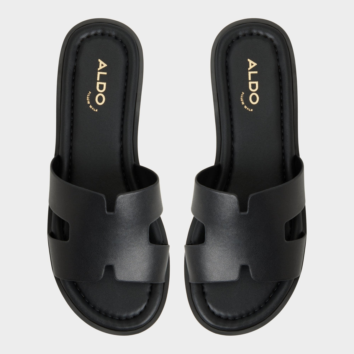 Anayelie in Black - Slide sandal, Platform | Aldo Signature