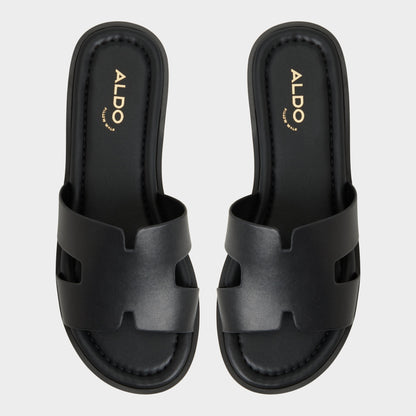 Anayelie in Black - Slide sandal, Platform | Aldo Signature