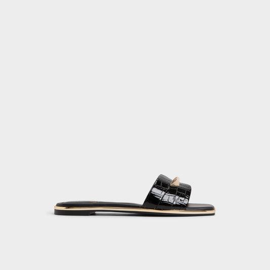 Darlina in Black - Slide sandal | Aldo Classic