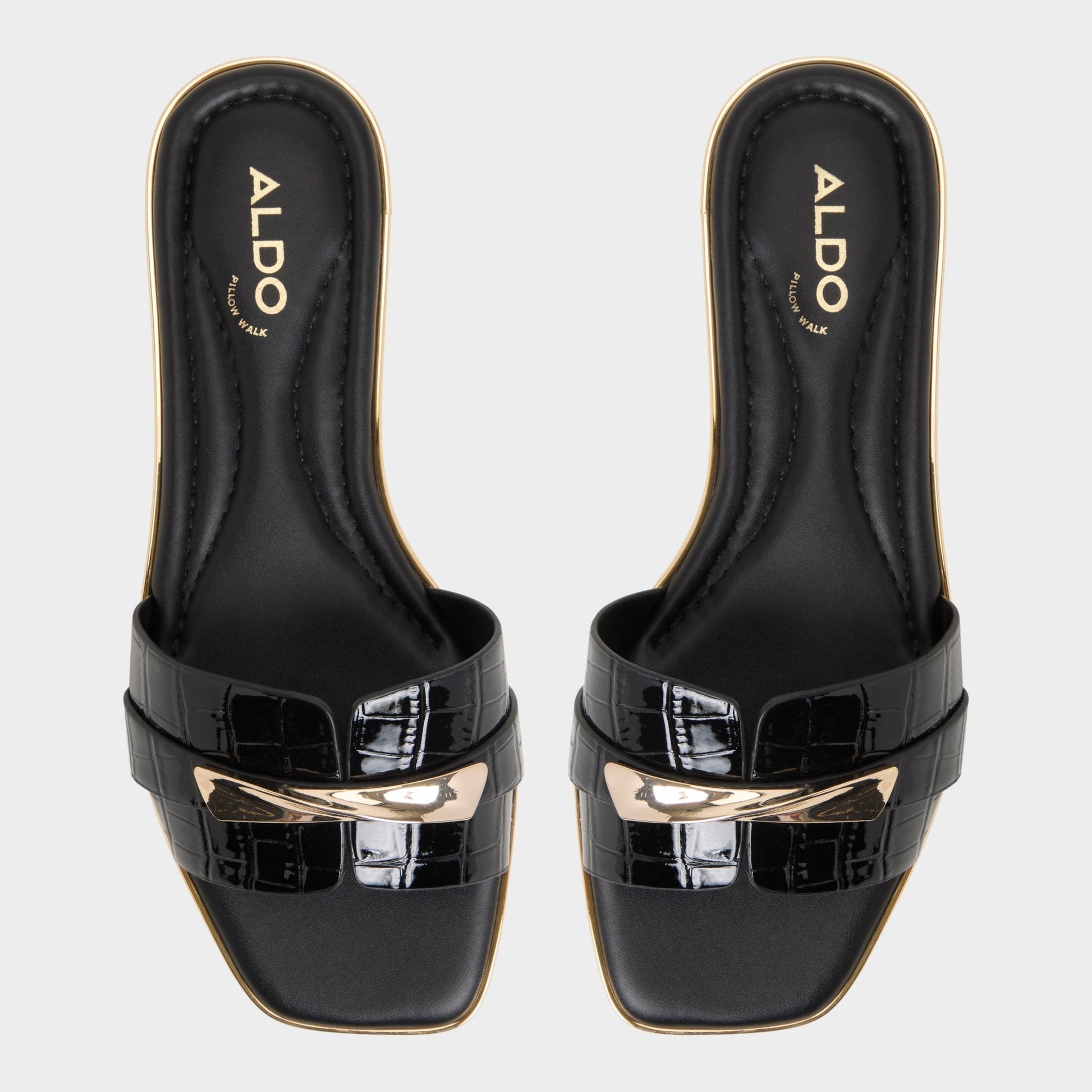 Darlina in Black - Slide sandal | Aldo Classic