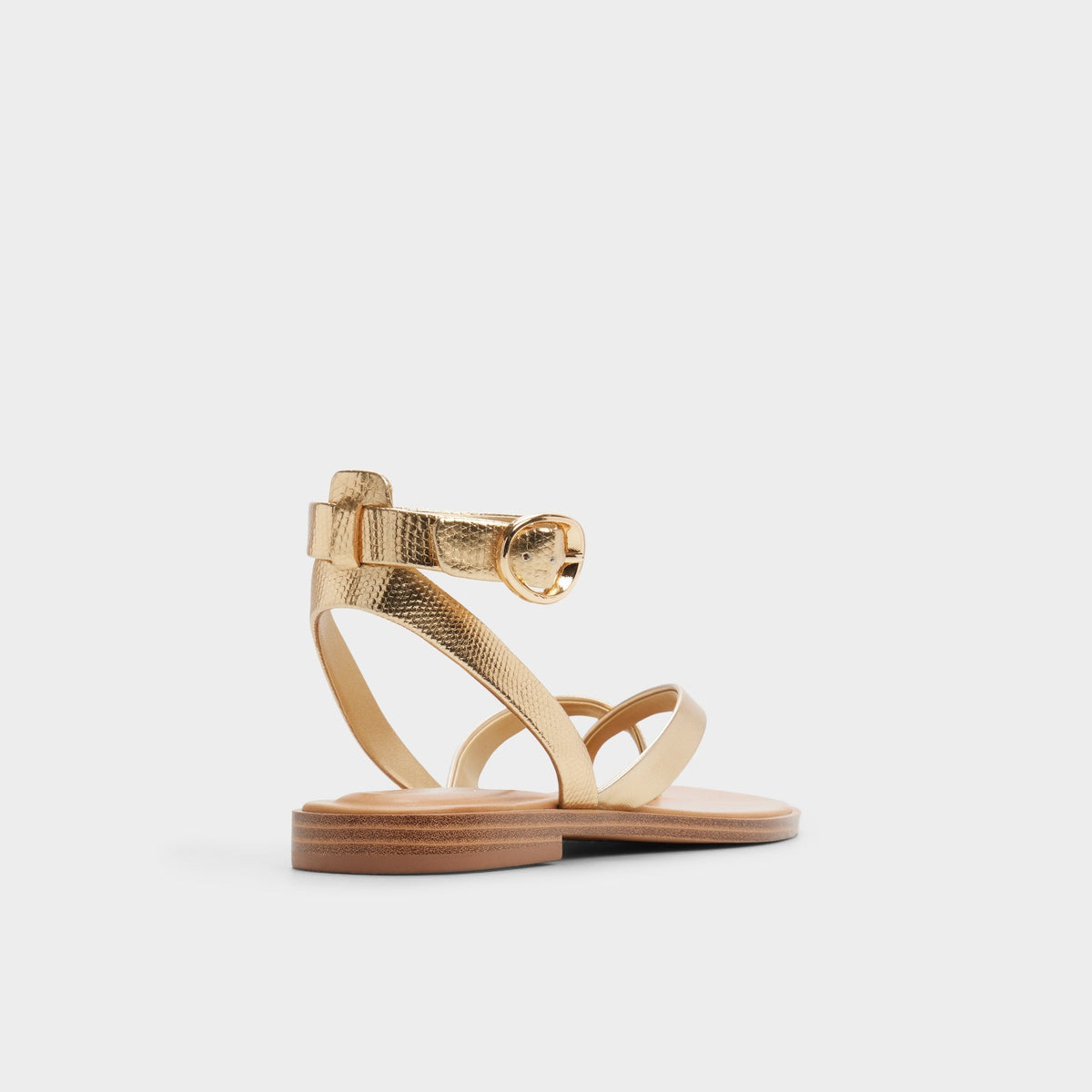 Daressi in Gold - Flat sandal | Aldo Premium