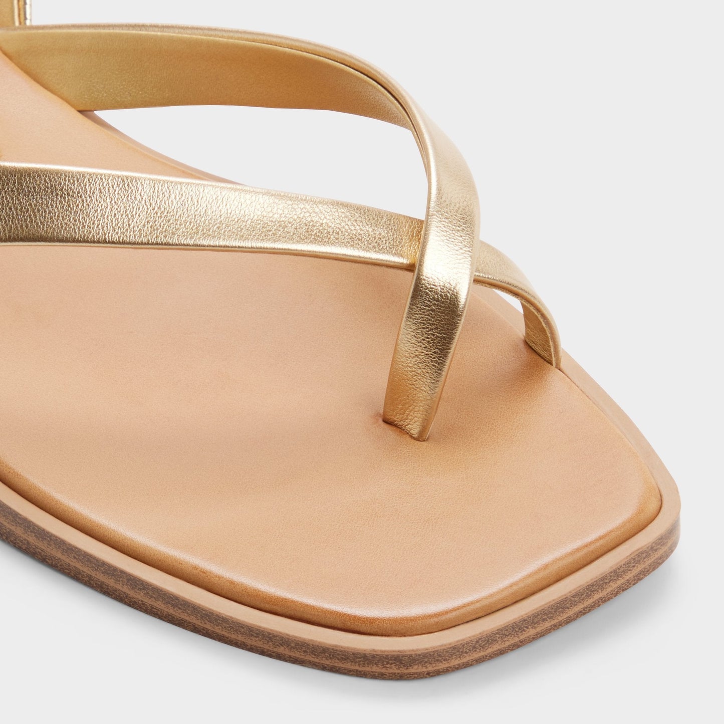 Daressi in Gold - Flat sandal | Aldo Premium