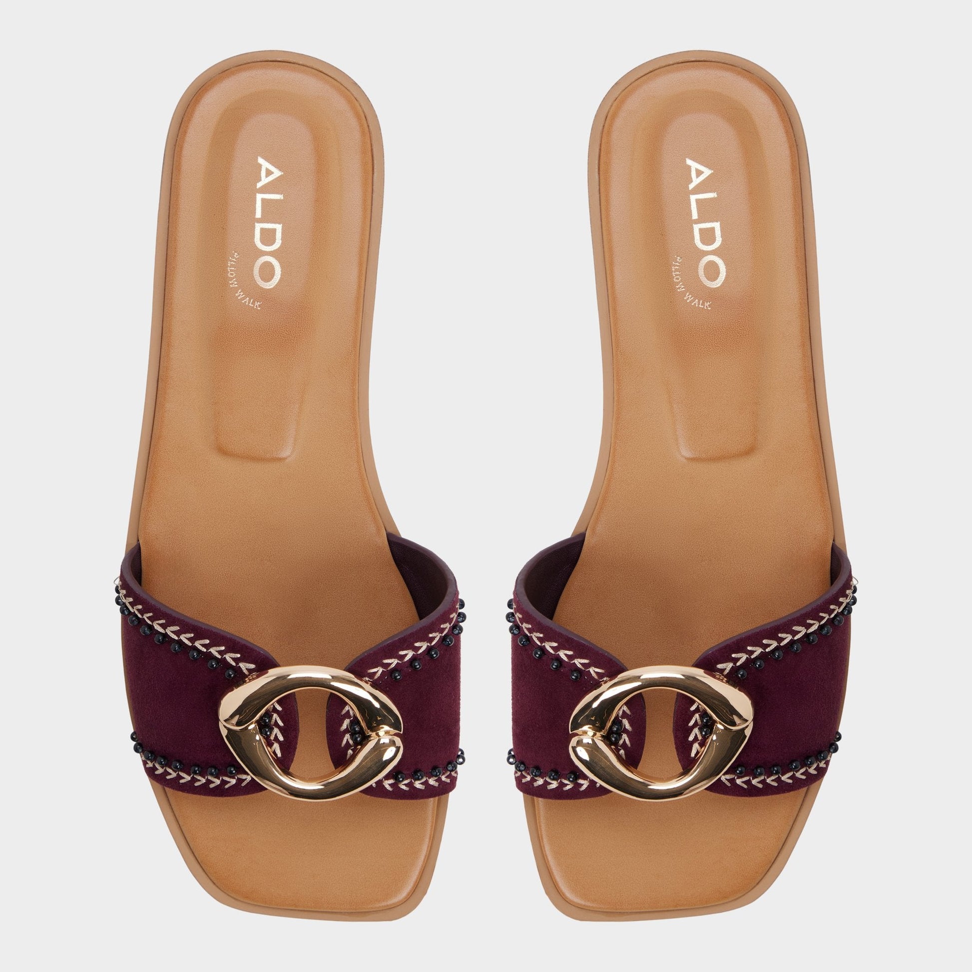 Biggin in Bordo - Slide sandal | Aldo Featured