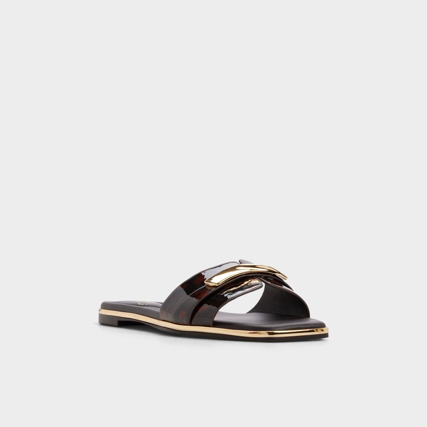 Darlina in Open Brown - Slide sandal | Aldo Trending