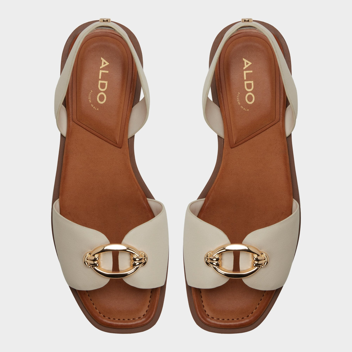 Calelian in Other White - Flat sandal | Aldo Exclusive