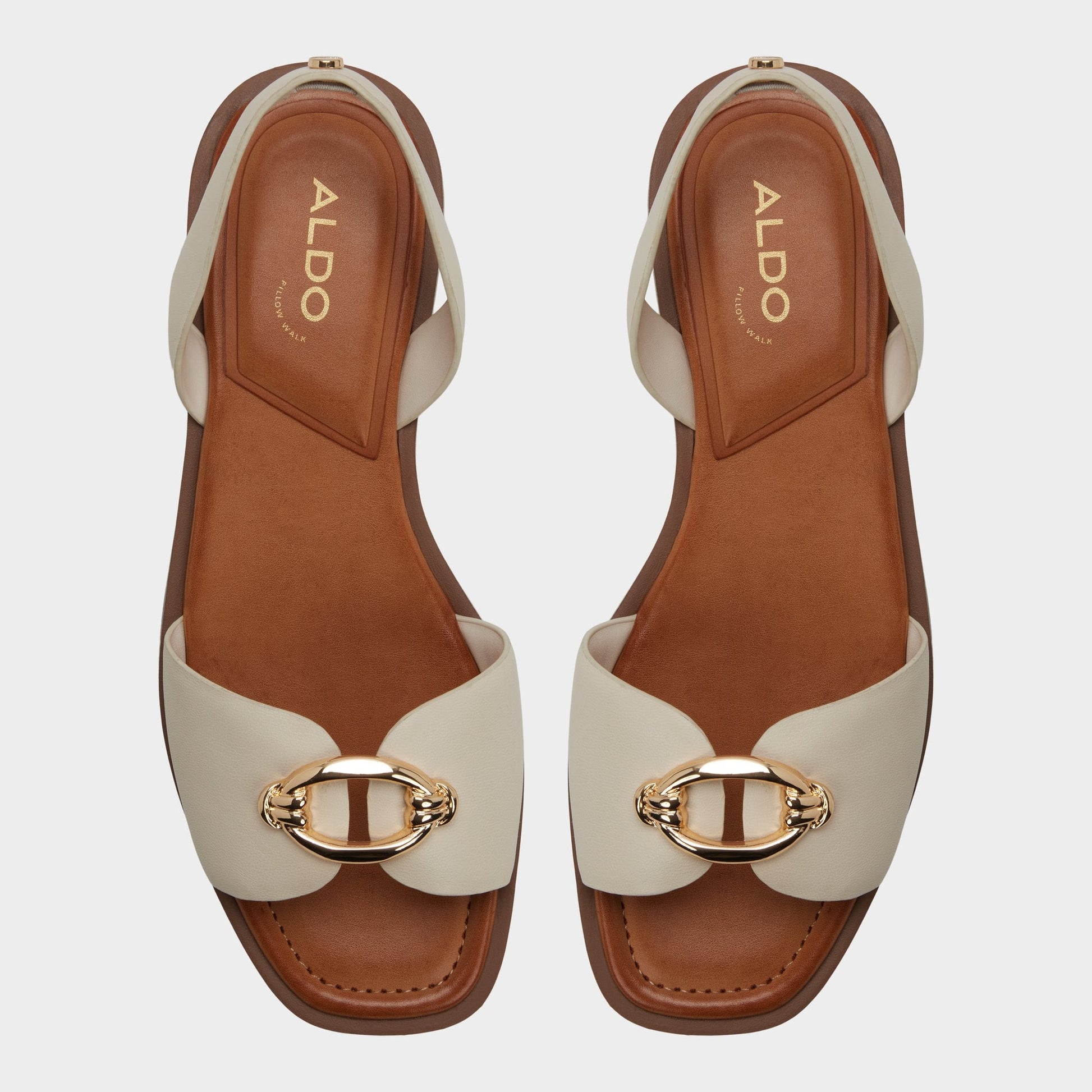 Calelian in Other White - Flat sandal | Aldo Exclusive