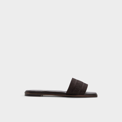 Oceania in Dark Brown 14298155 - Slide sandal | Aldo New