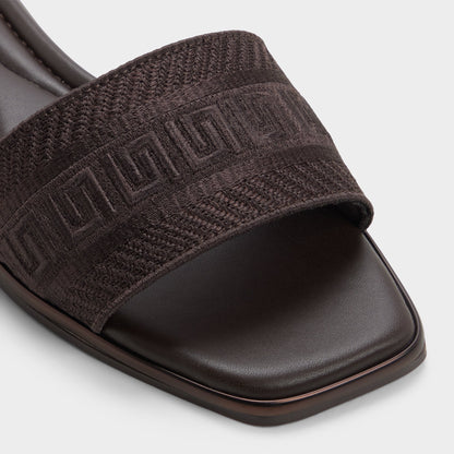 Oceania in Dark Brown 14298155 - Slide sandal | Aldo New