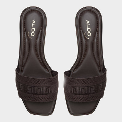 Oceania in Dark Brown 14298155 - Slide sandal | Aldo New