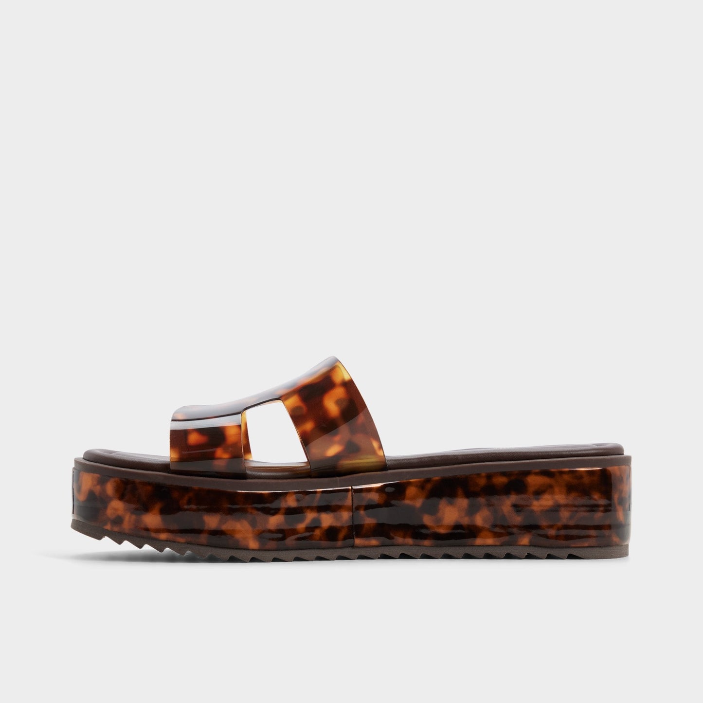 Anayelie in Open Brown - Slide sandal, Platform | Aldo Popular