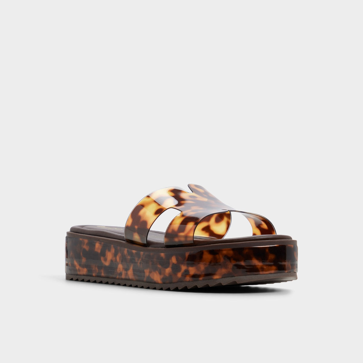 Anayelie in Open Brown - Slide sandal, Platform | Aldo Popular