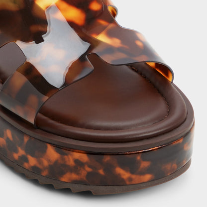 Anayelie in Open Brown - Slide sandal, Platform | Aldo Popular