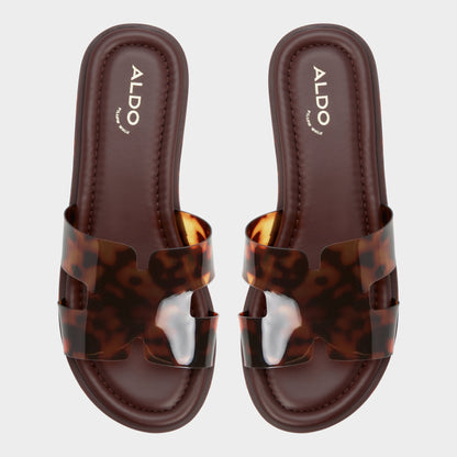 Anayelie in Open Brown - Slide sandal, Platform | Aldo Popular