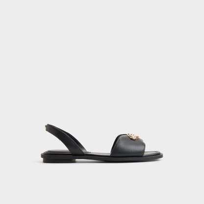 Calelian in Black - Flat sandal | Aldo Trending