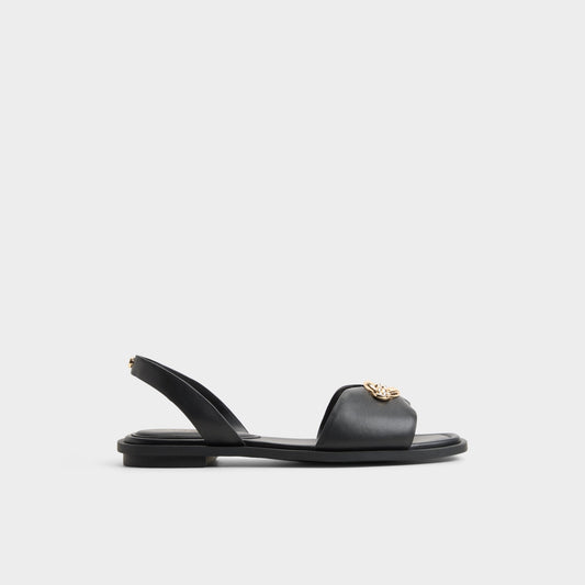 Calelian in Black - Flat sandal | Aldo Trending