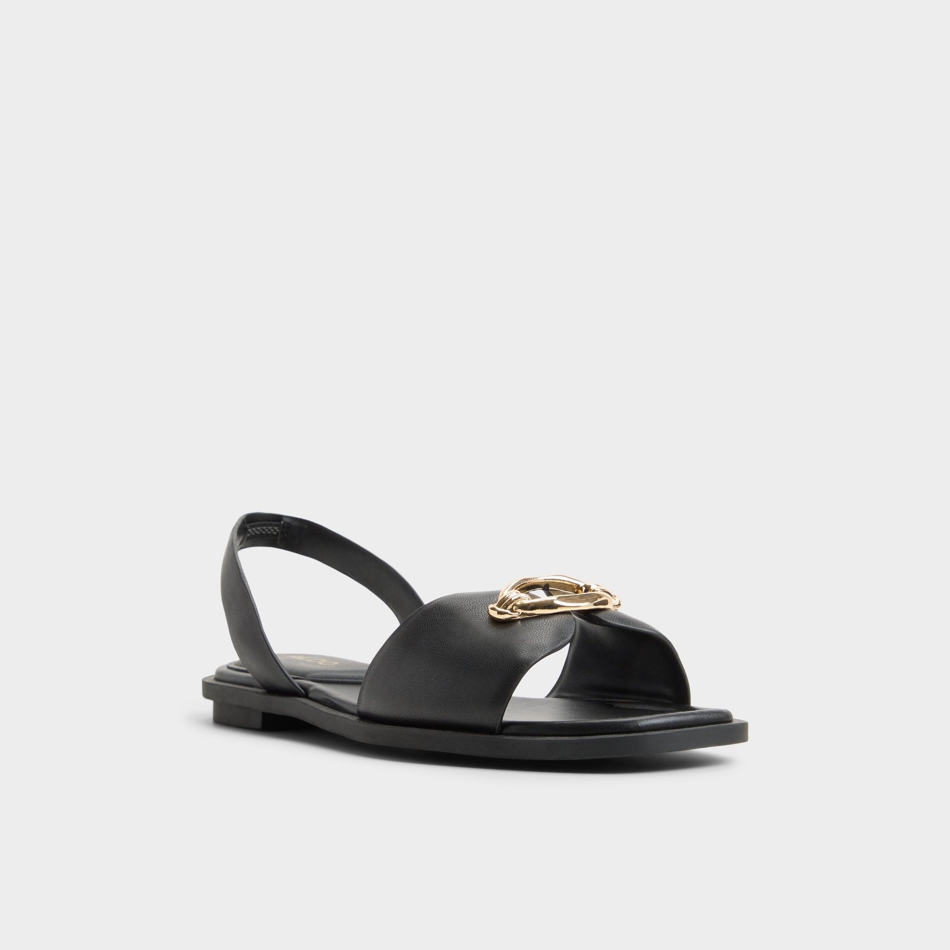 Calelian in Black - Flat sandal | Aldo Trending