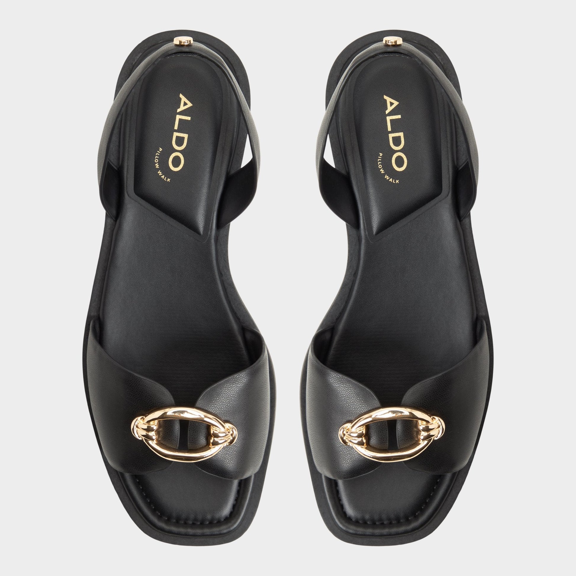 Calelian in Black - Flat sandal | Aldo Trending