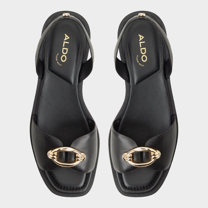 Calelian in Black - Flat sandal | Aldo Trending