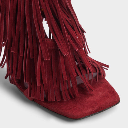 Nahana in Bordo - Strappy heeled sandal, Stiletto heel | Aldo Recommended