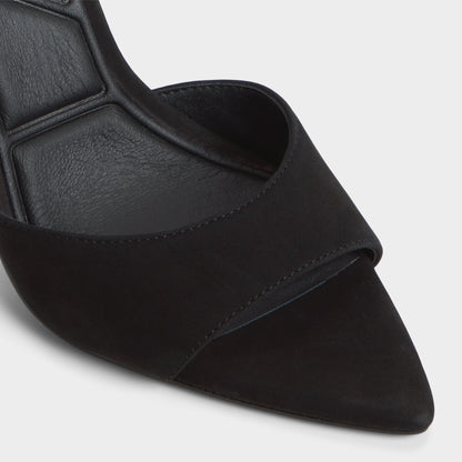 Medeza in Black - Strappy heeled sandal | Aldo Signature
