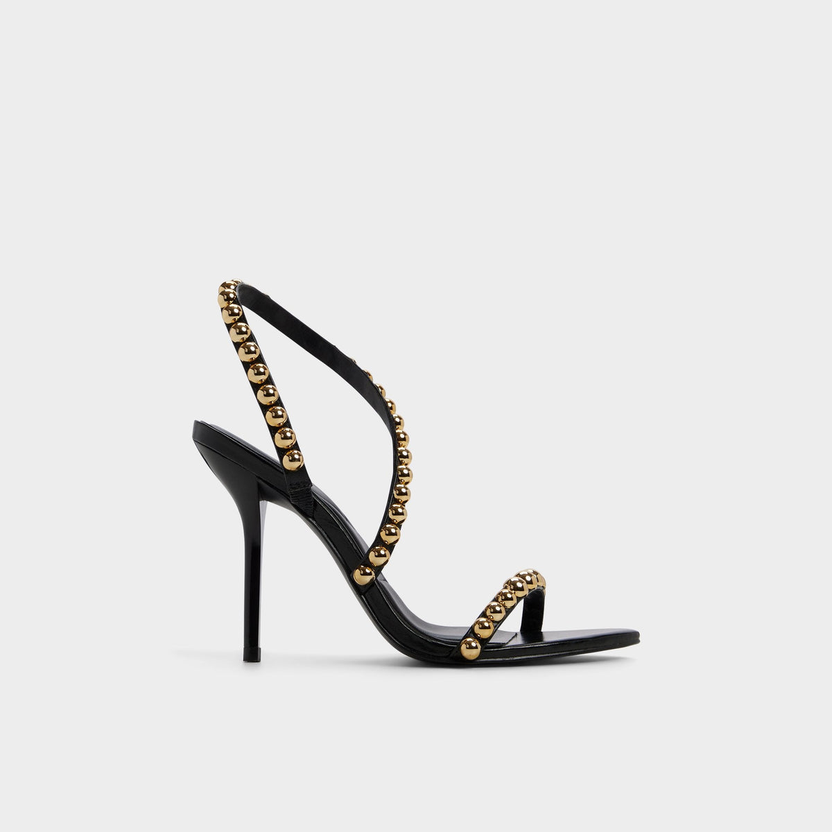 Attey in Black - Strappy heeled sandal, Stiletto heel | Aldo Trending