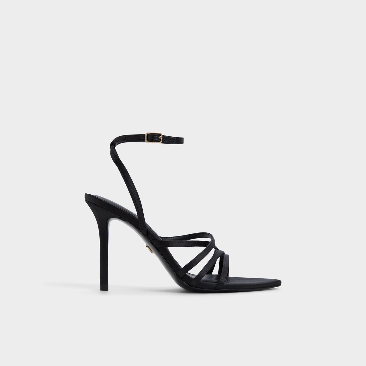 Solania Black Women's Strappy sandals - Strappy heeled sandal, Stiletto heel | Aldo Best Seller