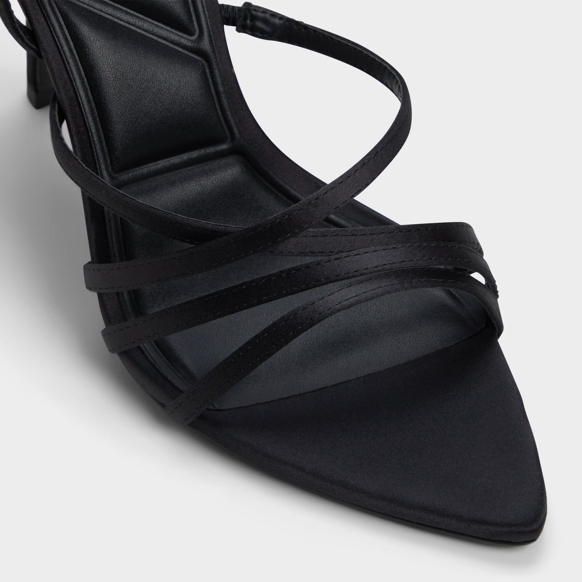 Solania Black Women's Strappy sandals - Strappy heeled sandal, Stiletto heel | Aldo Best Seller