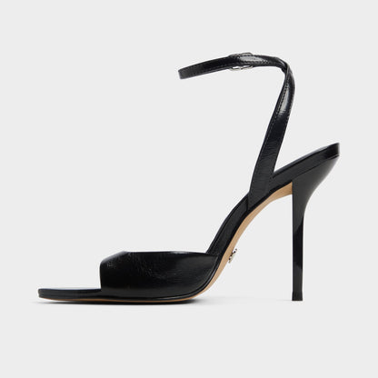 Forevermore Black Women's Strappy sandals - Strappy heeled sandal, Stiletto heel | Aldo Recommended