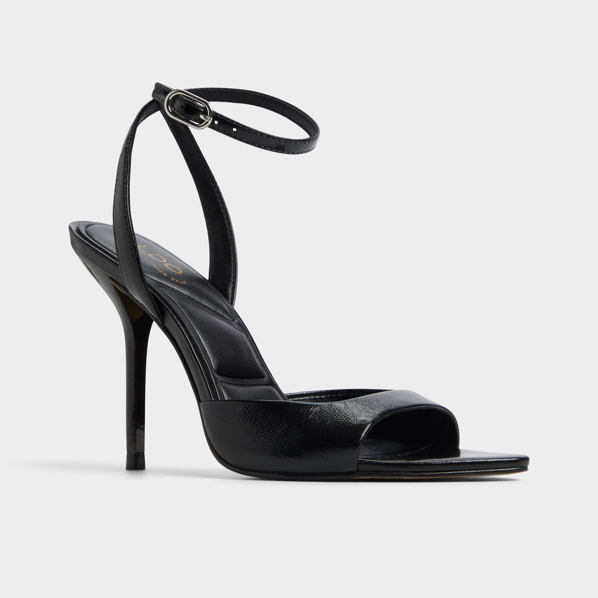 Forevermore Black Women's Strappy sandals - Strappy heeled sandal, Stiletto heel | Aldo Recommended