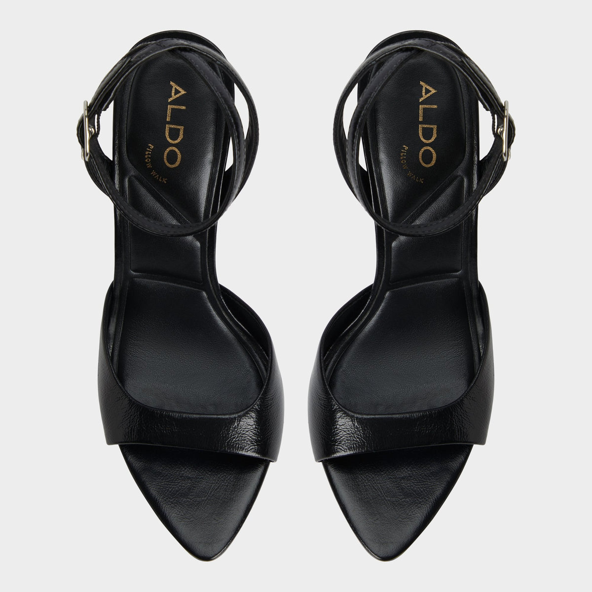 Forevermore Black Women's Strappy sandals - Strappy heeled sandal, Stiletto heel | Aldo Recommended