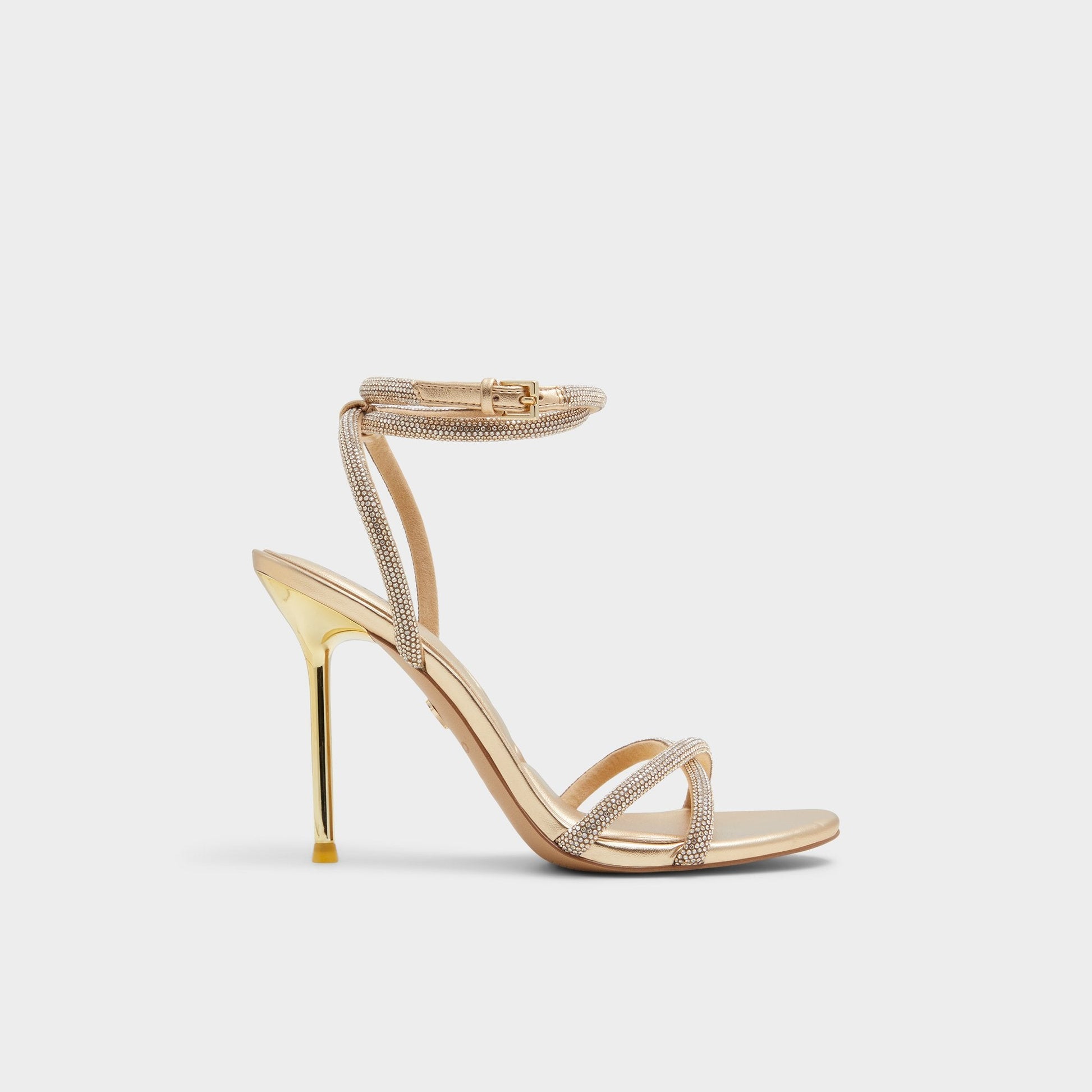 Manaelden Gold Women's Heeled sandals - Strappy heeled sandal, Stiletto heel | Aldo Signature